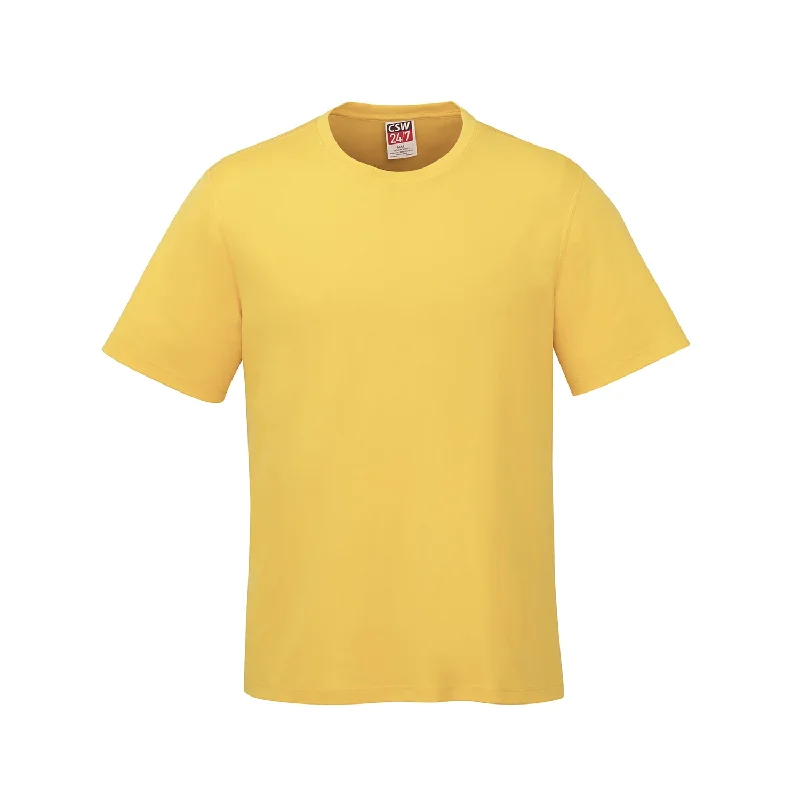 Yellow / S / 100% Ring Spun Cotton