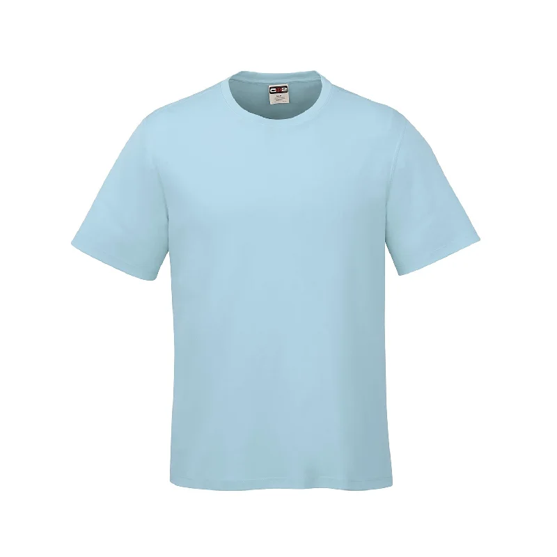 Light Blue / M / 100% Polyester Carbon Peached