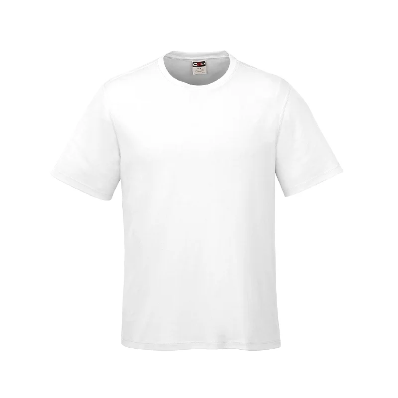 White / S / 100% Polyester Carbon Peached