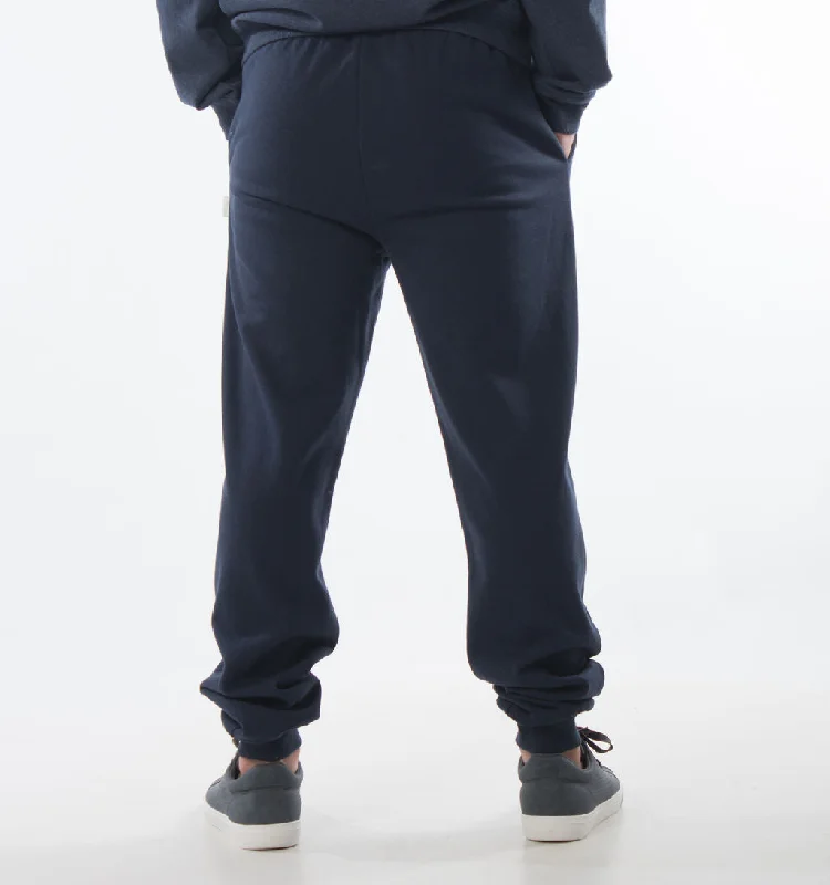 SLANT POCKET TRACKPANTS – NAVY