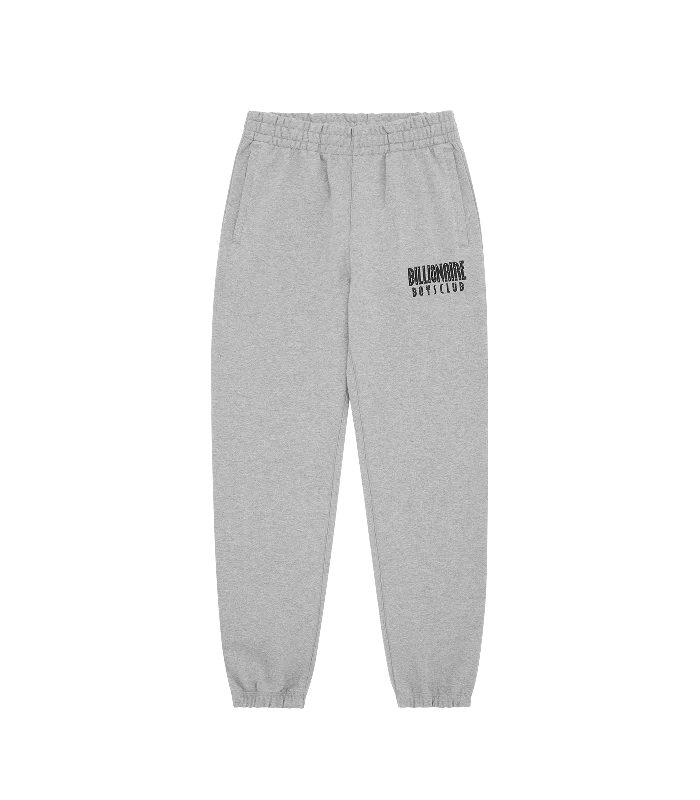 STRAIGHT LOGO SWEATPANTS - HEATHER GREY