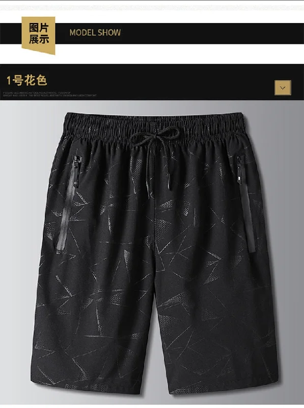 Summer New Mens Casual Bermuda Trouers Beach Black Grey Solid Shorts Sport Running Man Pants OverSize