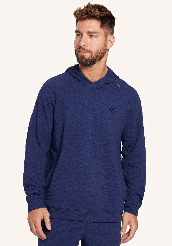 Textured Double-Knit Cotton Hoodie