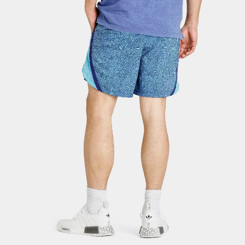 Under Armour Launch 7"" Printed Shorts Glacier Blue / Sonar Blue - Reflective