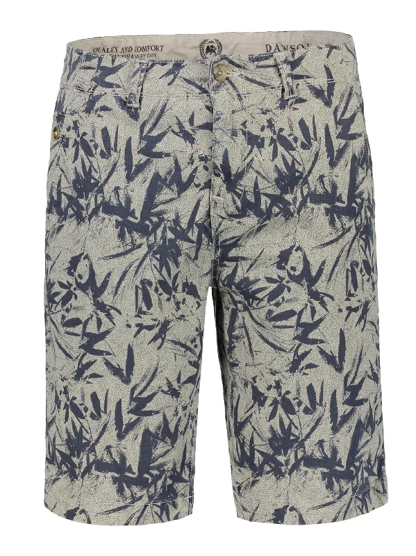 Men's Washed All Over Short,Grey/Navy