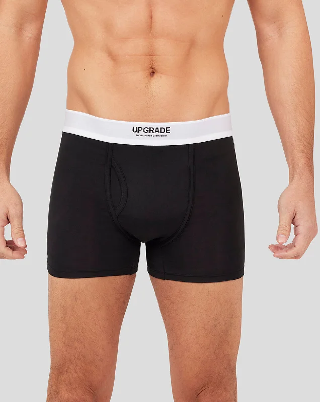 Black Upgrade Boxer Shorts - 3 Pack