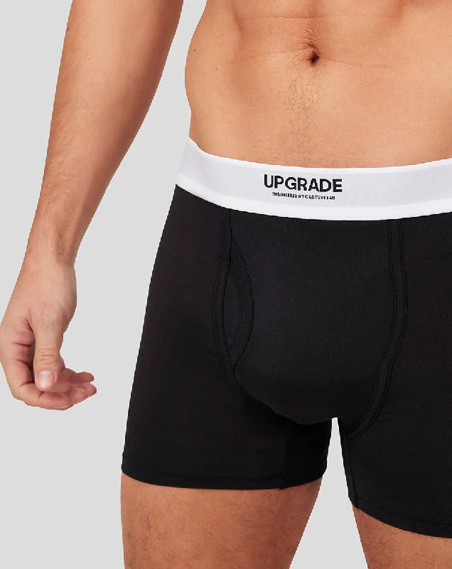 Black Upgrade Boxer Shorts - 3 Pack