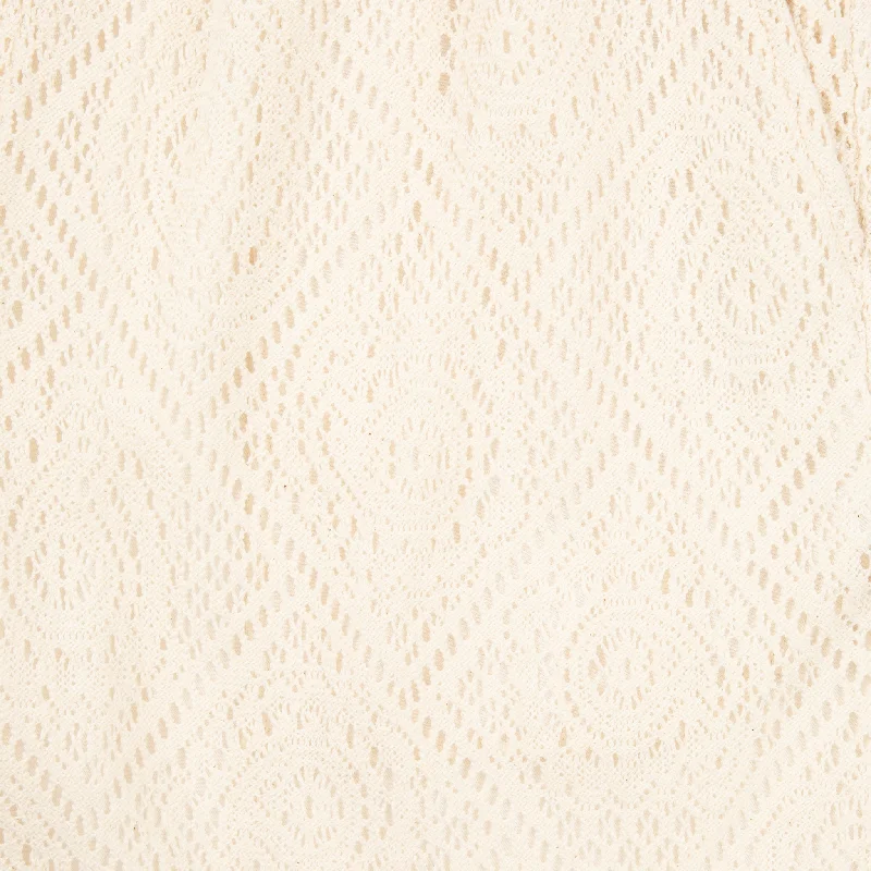 Crochet Lace Short (Cream)