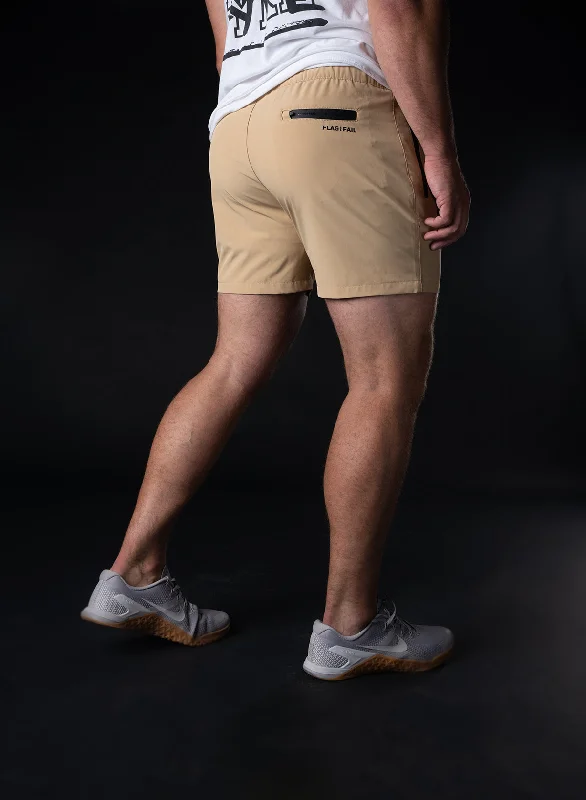 EVERYDAY SHORTIES 5.5"" - KHAKI