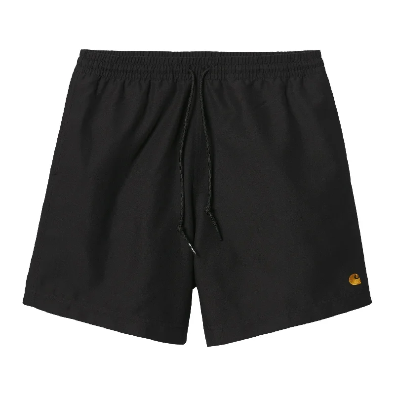 CHASE SWIM TRUNKS - Black / Gold