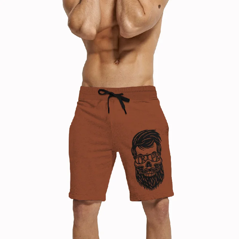 mens short-BROWN