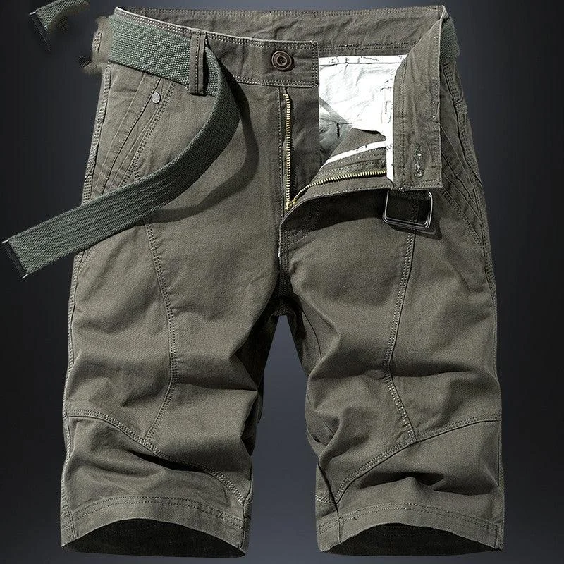 Men's Casual Shorts Summer Loose Large Size Thin Tooling Half Length Pants