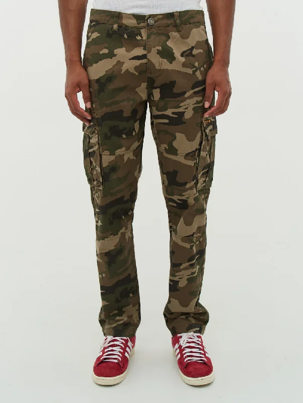 Sergei Regular Fit Twill Cargo Pants