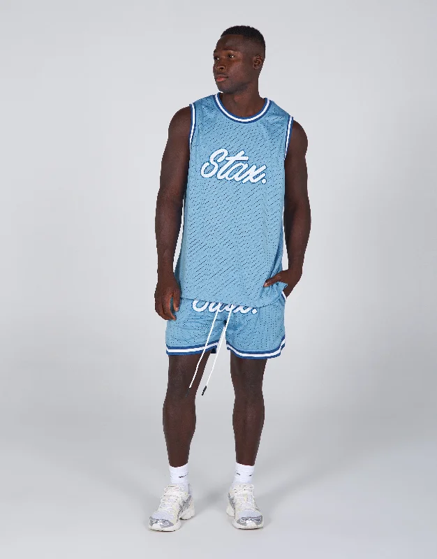 Court Drip Basketball Shorts - Columbia