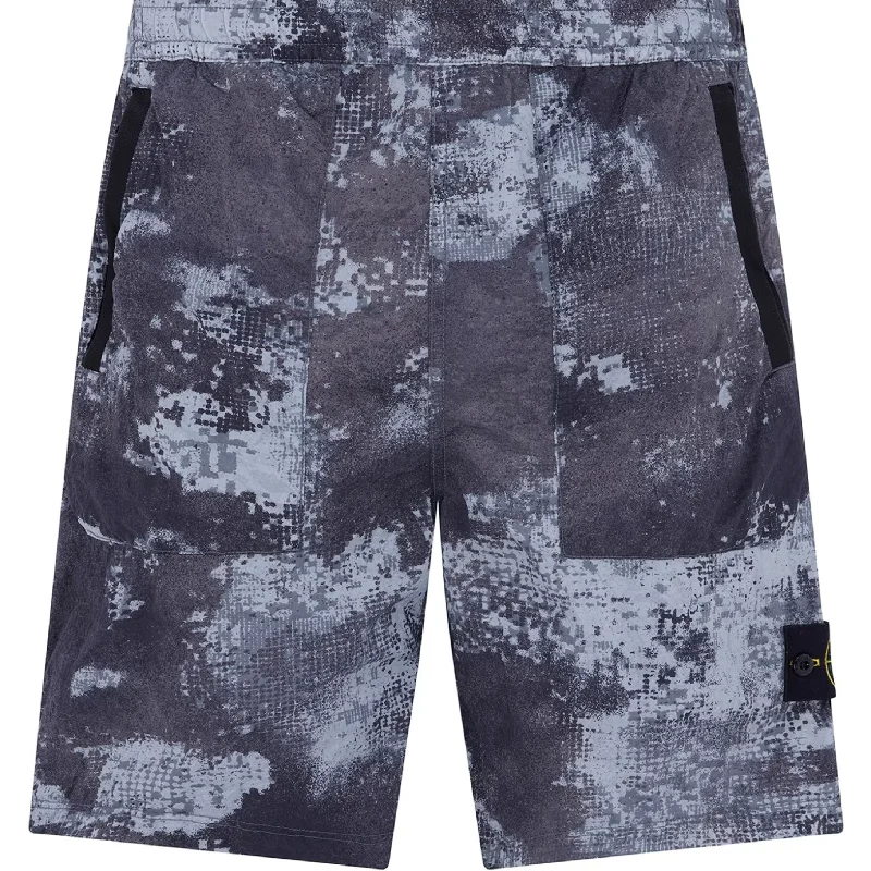 Stone Island Camo Shorts