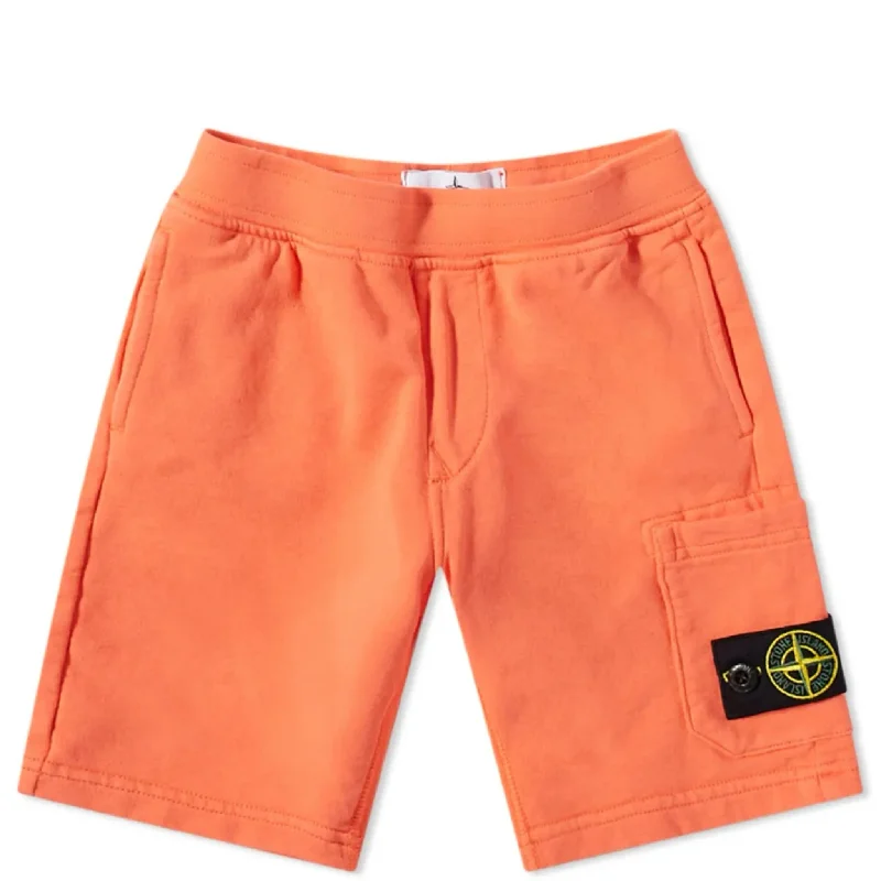 Stone Island Junior Coral Sweatshorts