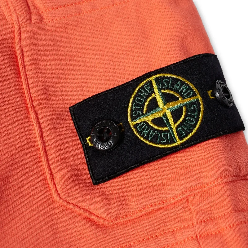 Stone Island Junior Coral Sweatshorts