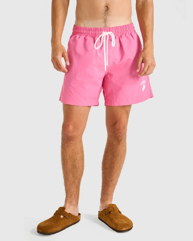 Western Swim Short (Pink)