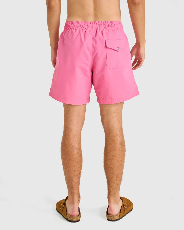 Western Swim Short (Pink)