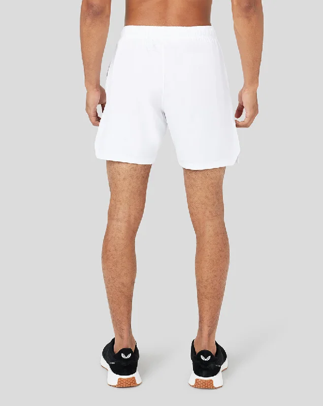 White Core Training Shorts