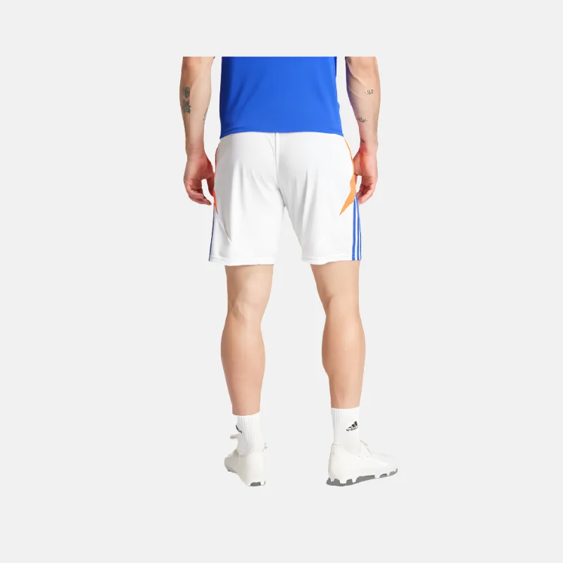 Adidas Tiro 24 Men's Football Training Shorts -White/Lucid Blue/Solar Red