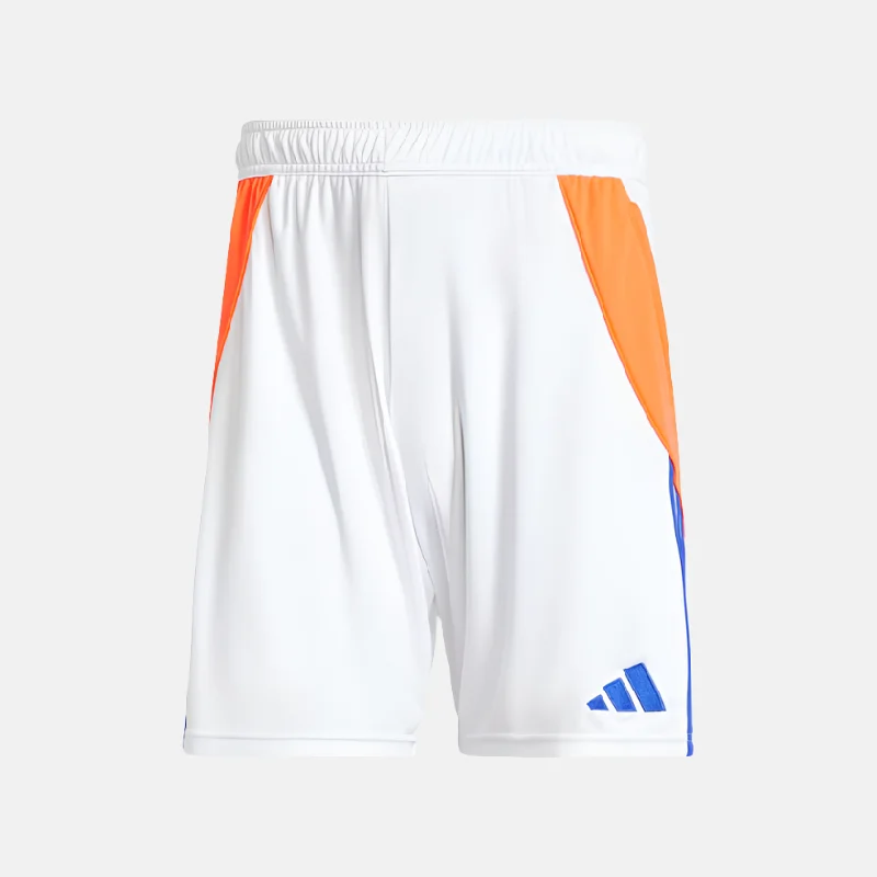 Adidas Tiro 24 Men's Football Training Shorts -White/Lucid Blue/Solar Red