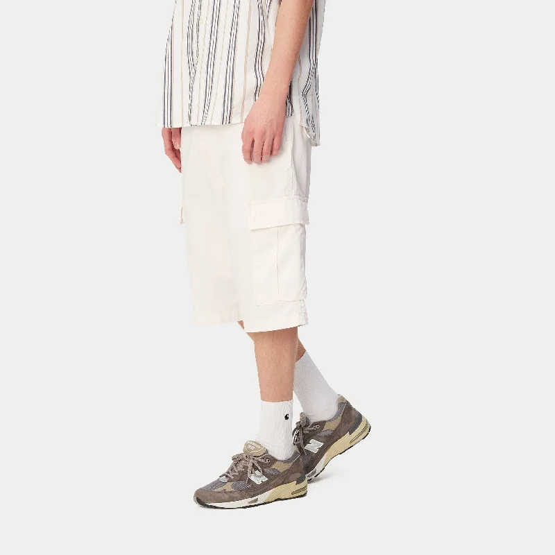 REGULAR CARGO SHORT - Wax (garment dyed)