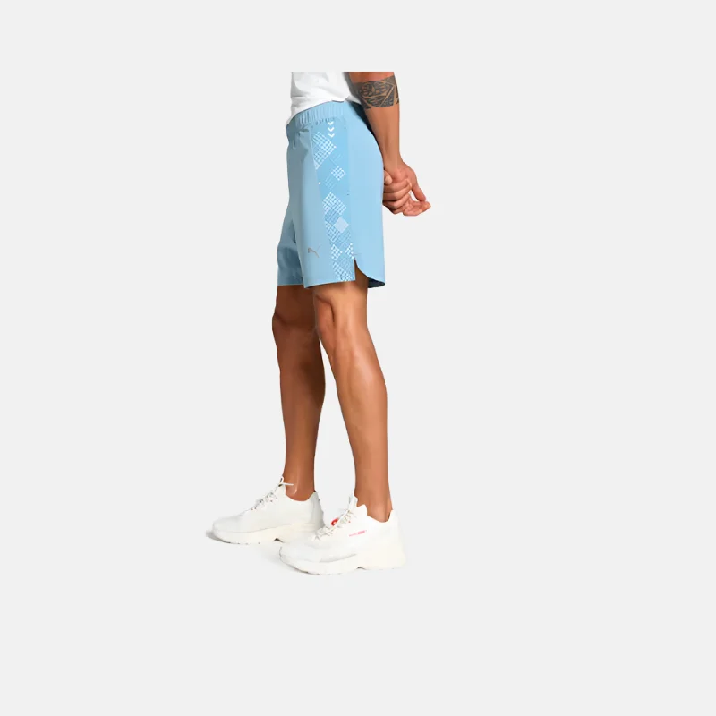 Puma x one8 Men's Woven Training Shorts -Zen Blue