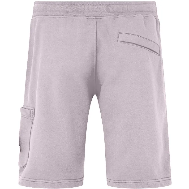 Stone Island Pink Cotton Sweatshorts