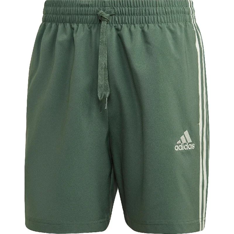 adidas AeroReady Essentials Chelsea 3 Stripes Mens Training Shorts - Green