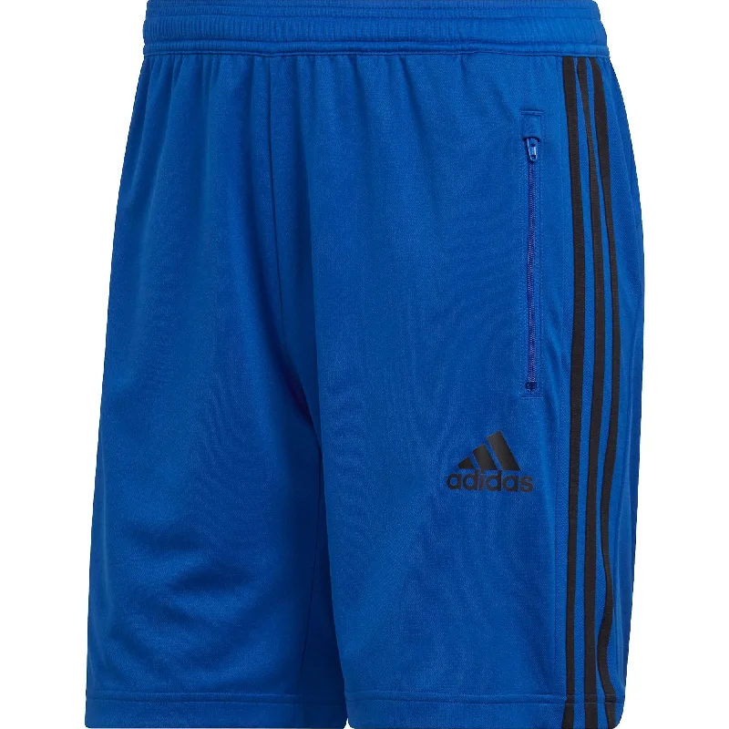 adidas Designed 2 Move 3 Stripes Mens Training Shorts - Blue