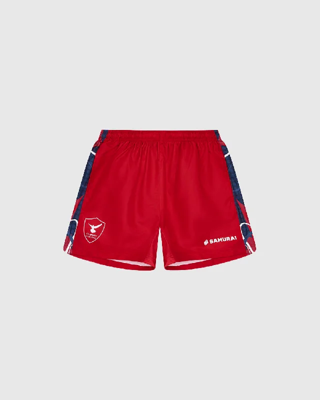 CF:008 - Clapham Falcons Training Shorts - Red