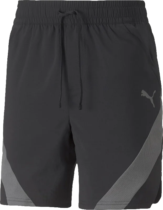 Puma Train Fit Woven 7 Inch Mens Training Shorts - Black