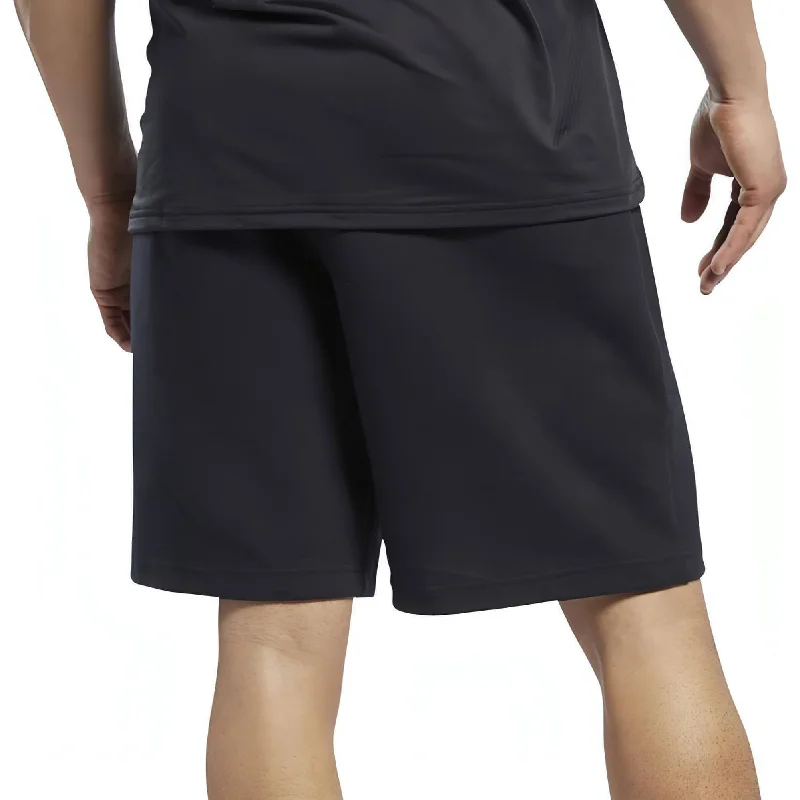 Reebok Knit Woven Mens Training Shorts - Black