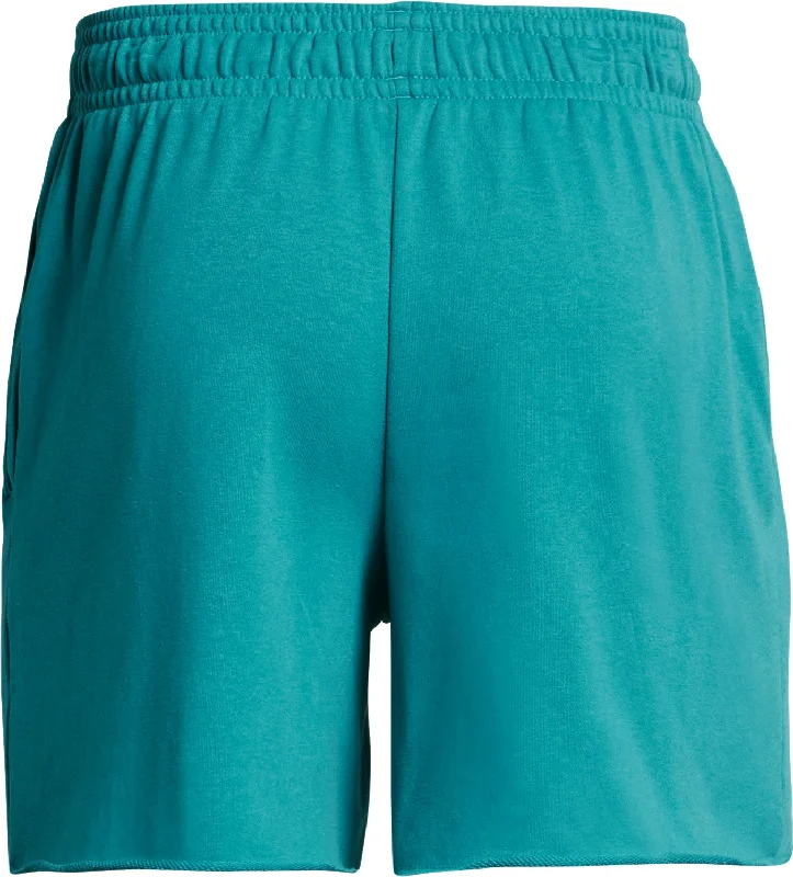 Under Armour Rival Terry 6 Inch Mens Training Shorts - Green