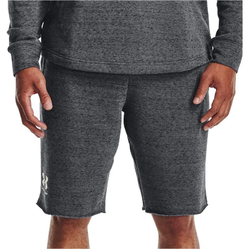 Under Armour Rival Terry Mens Training Shorts - Grey