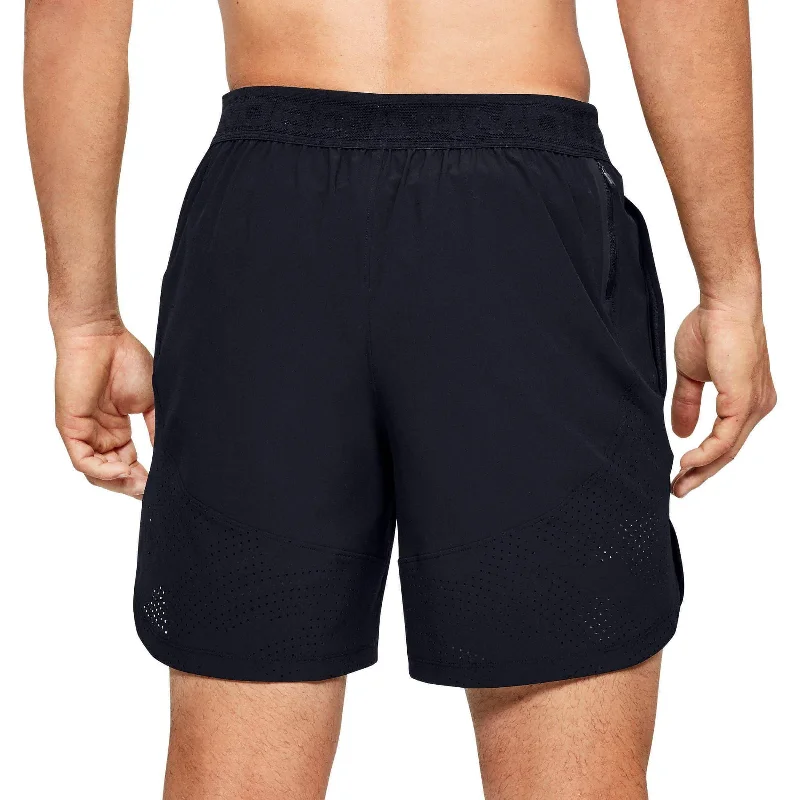 Under Armour Stretch Woven Mens Training Shorts - Black