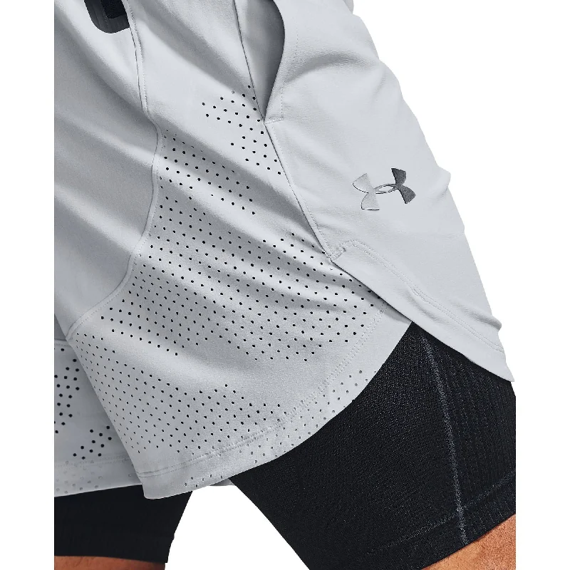 Under Armour Stretch Woven Mens Training Shorts - Grey