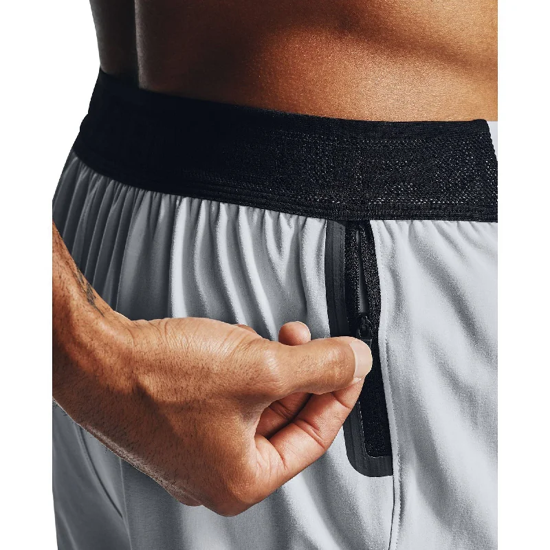 Under Armour Stretch Woven Mens Training Shorts - Grey