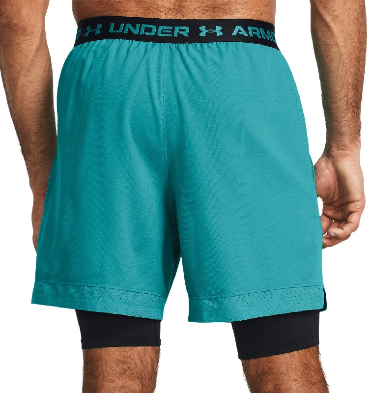 Under Armour Vanish Woven 2 In 1 Mens Training Shorts - Green