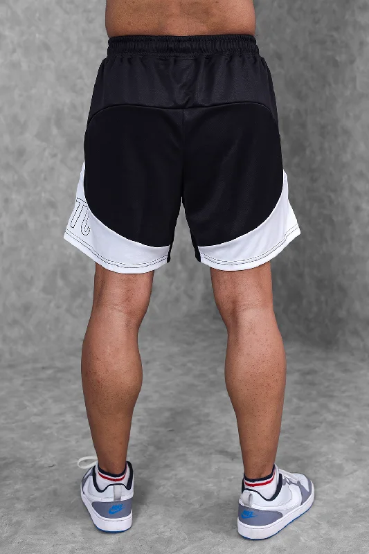 Block Training Shorts- White