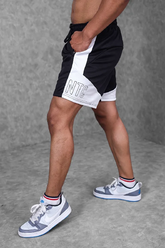 Block Training Shorts- White