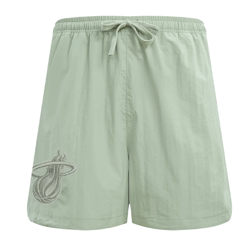 Pro Standard Miami HEAT Moss Woven Shorts