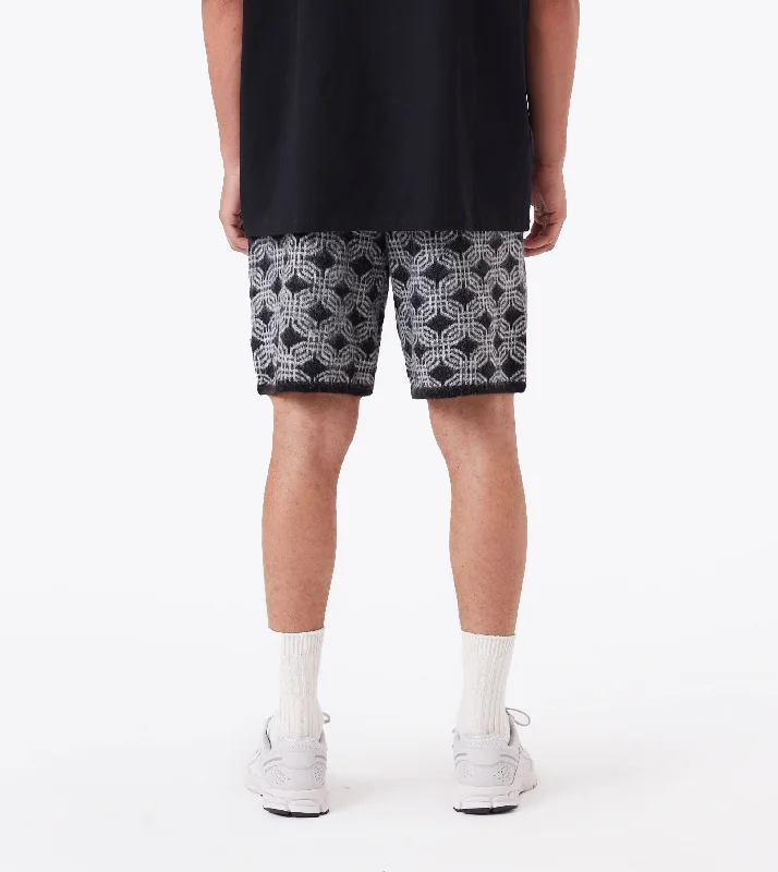 Link-Up Jumpa Knit Short Black/Vintage White