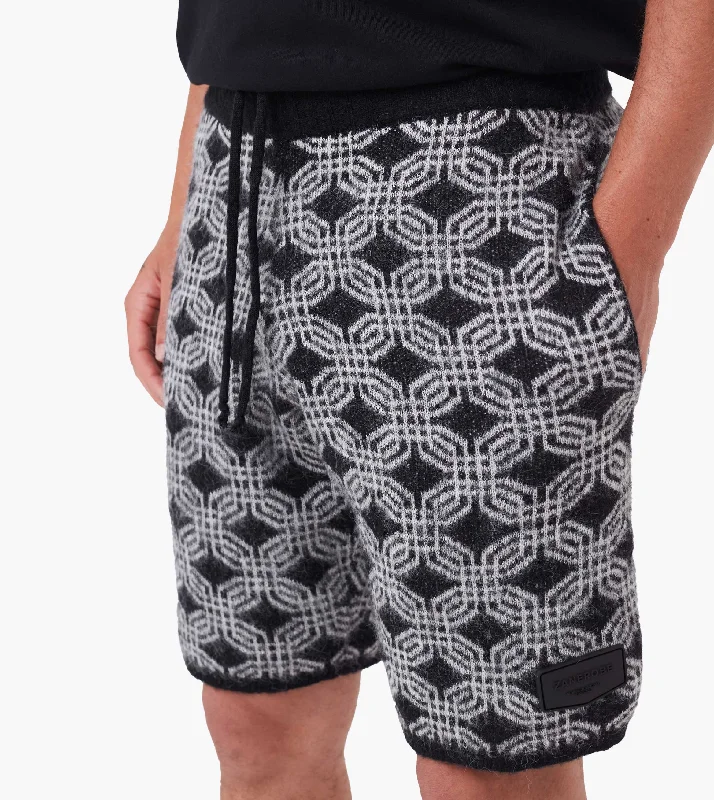 Link-Up Jumpa Knit Short Black/Vintage White