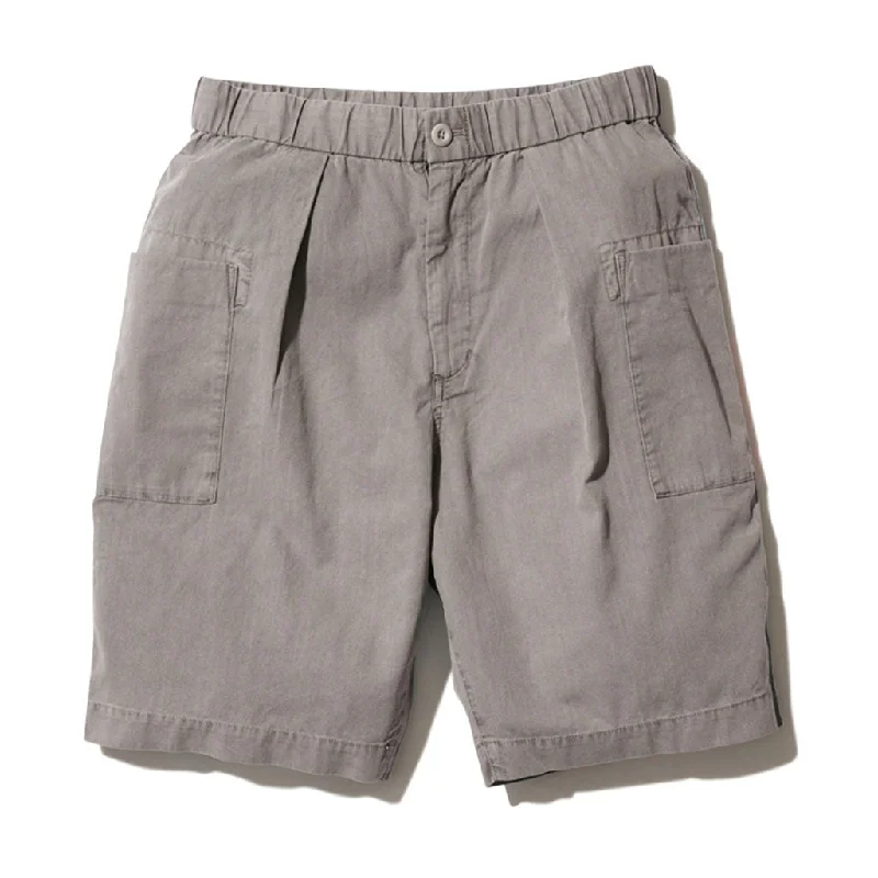 Natural-Dyed Recycled Cotton Shorts