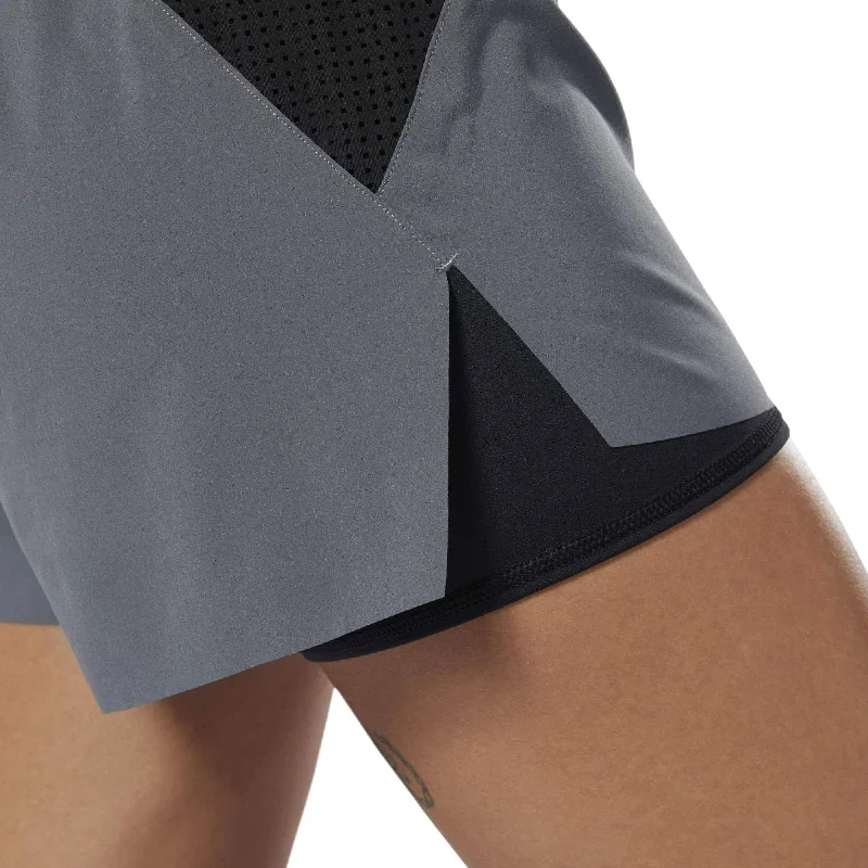 Reebok Epic 2 In 1 Womens Training Shorts - Grey