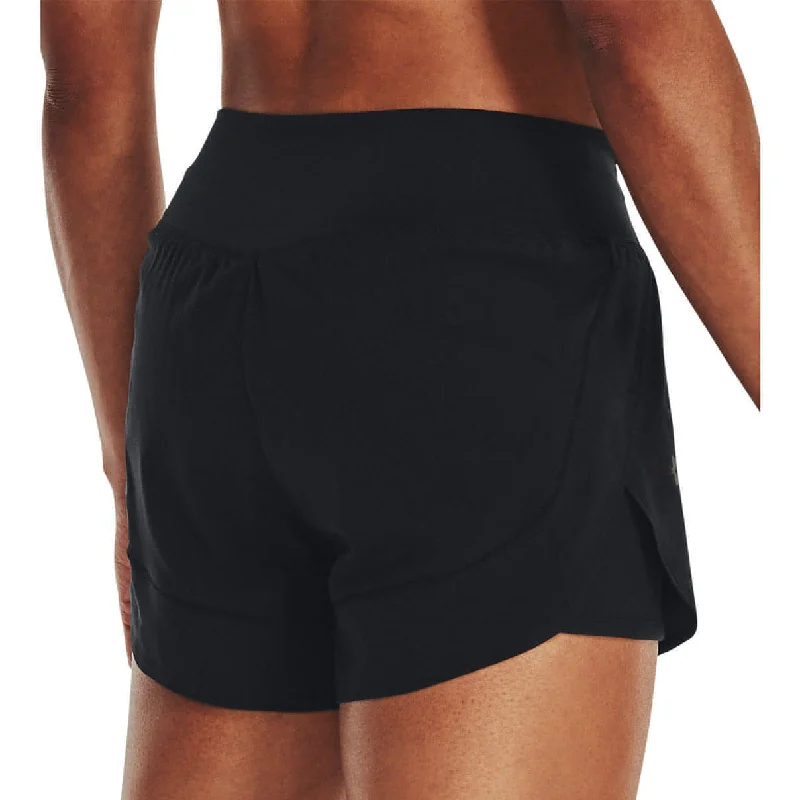 Under Armour Flex Woven 2 In 1 Womens Training Shorts - Black