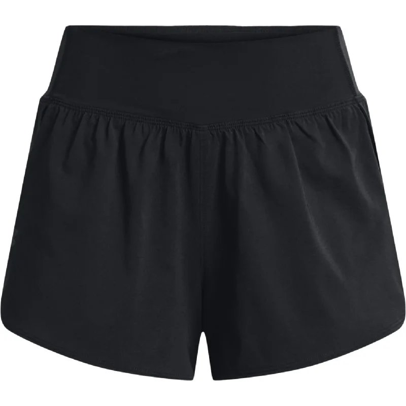 Under Armour Flex Woven 2 In 1 Womens Training Shorts - Black