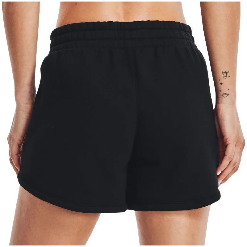 Under Armour Rival Fleece Womens Training Shorts - Black